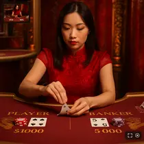 VegasNow - Live Baccarat - Evolution Gaming Live Dealer