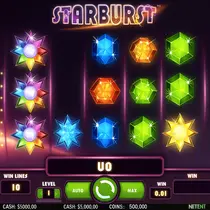 VegasNow - Starburst Slot Game - NetEnt Pokie